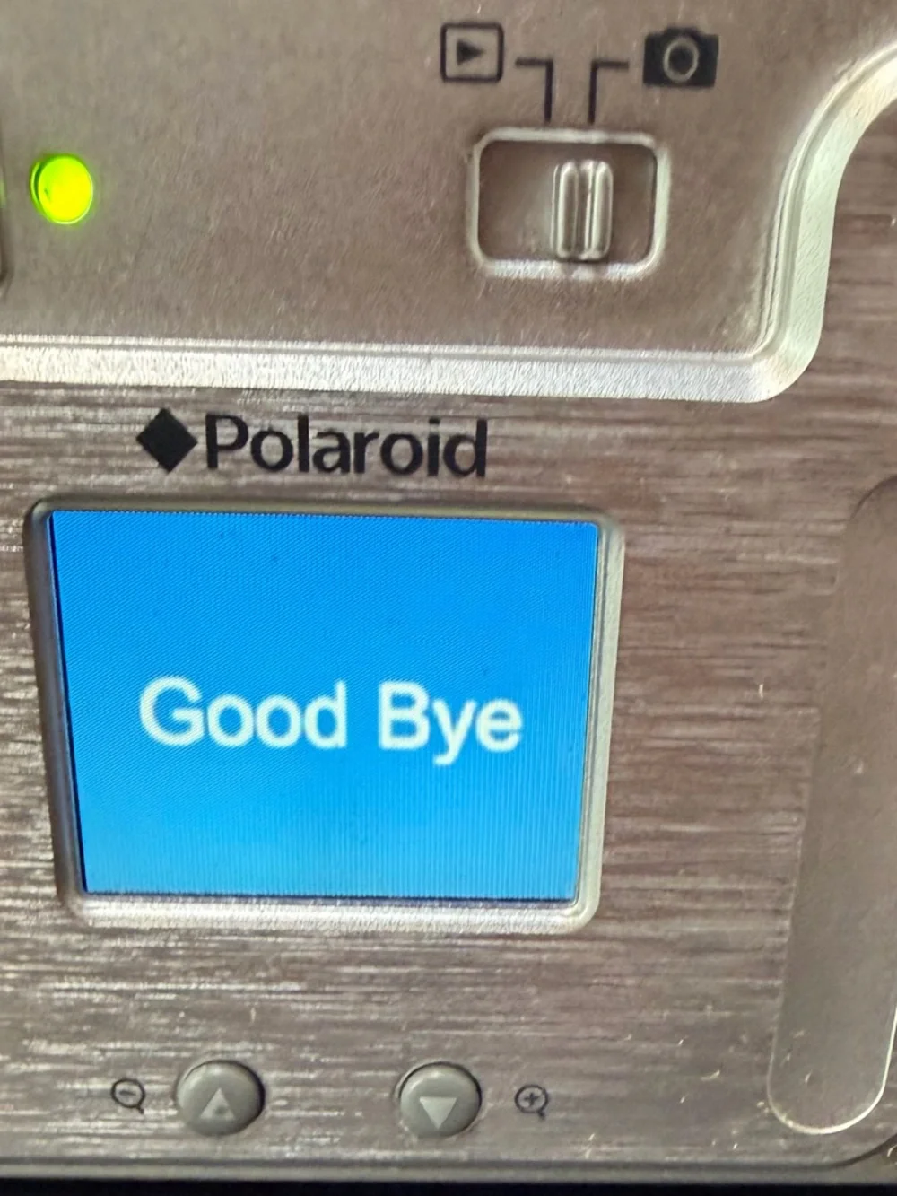 Polaroid Silver PDC 3070 Compact Digital Camera.